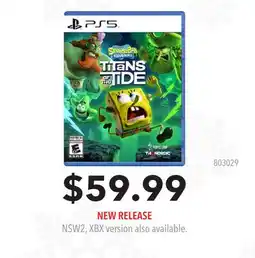 GameStop Spongebob Squarepants Titans of the Tide offer
