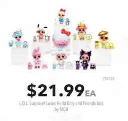 GameStop L.O.L. Surprise! Loves Hello Kitty and Friends Tots by MGA offer