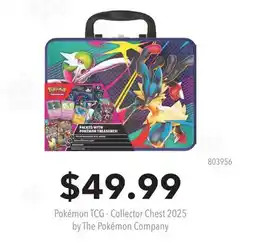 GameStop Pokémon TCG - Collector Chest 2025 by The Pokémon Company offer