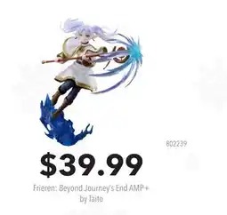 GameStop Frieren: Beyond Journey's End AMP+ by Taito offer