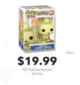 GameStop POP! Pokémon Ninetales by Funko offer