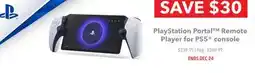 GameStop PlayStation Portal Remote Player offer