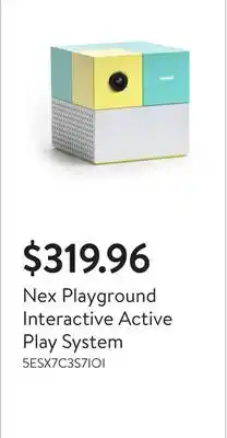Walmart Nex Playground Interactive Active Play System offer