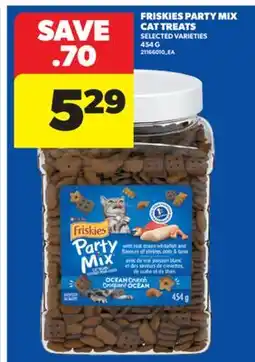 Real Canadian Superstore FRISKIES PARTY MIX CAT TREATS, 454 G offer