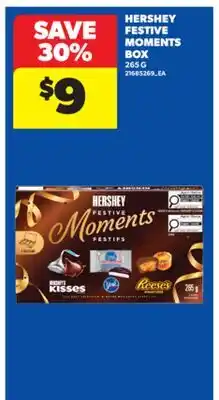 Real Canadian Superstore HERSHEY FESTIVE MOMENTS BOX, 265 G offer