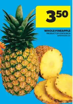 Real Canadian Superstore WHOLE PINEAPPLE offer