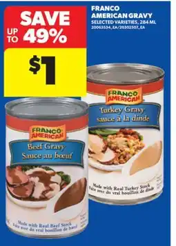 Real Canadian Superstore FRANCO AMERICAN GRAVY, 284 ML offer