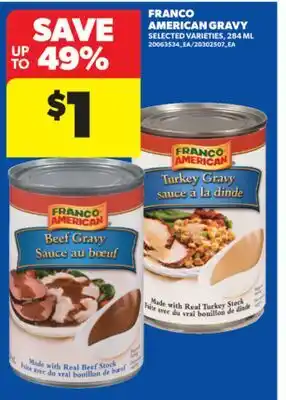 Real Canadian Superstore FRANCO AMERICAN GRAVY, 284 ML offer