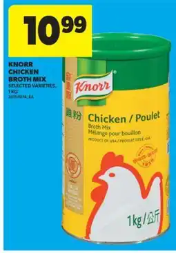 Real Canadian Superstore KNORR CHICKEN BROTH MIX, 1 KG offer
