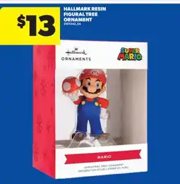 Real Canadian Superstore HALLMARK RESIN FIGURAL TREE ORNAMENT offer