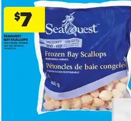 Real Canadian Superstore SEAQUEST BAY SCALLOPS, 100-150/LB 400 G offer