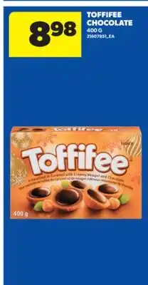 Real Canadian Superstore TOFFIFEE CHOCOLATE, 400 G offer