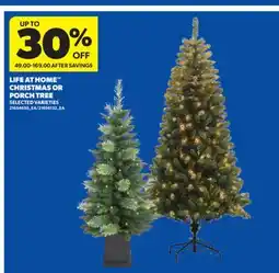 Real Canadian Superstore LIFE AT HOME CHRISTMAS OR PORCH TREE offer