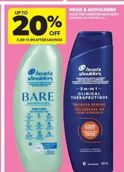 Real Canadian Superstore HEAD & SHOULDERS offer