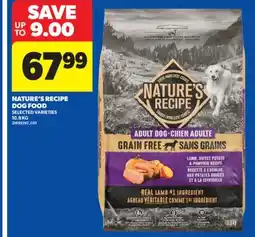 Real Canadian Superstore NATURE'S RECIPE DOG FOOD, 10.8 KG offer