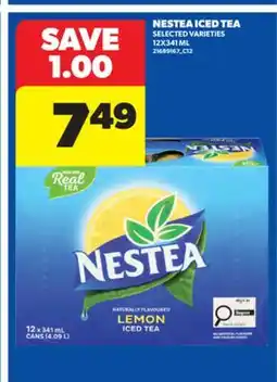 Real Canadian Superstore NESTEA ICED TEA, 12X341 ML offer