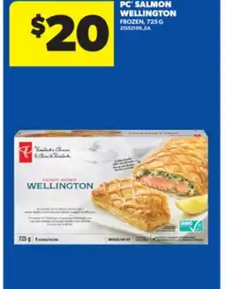 Real Canadian Superstore PC SALMON WELLINGTON, 725 G offer