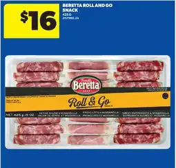 Real Canadian Superstore BERETTA ROLL AND GO SNACK, 425 G offer