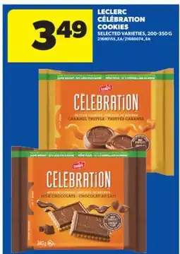 Real Canadian Superstore LECLERC CÉLÉBRATION COOKIES, 200-350 G offer