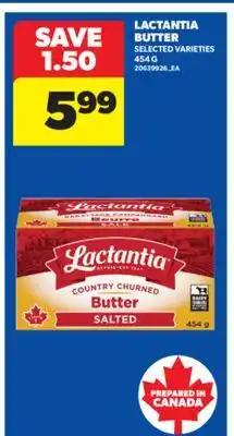 Real Canadian Superstore LACTANTIA BUTTER, 454 G offer