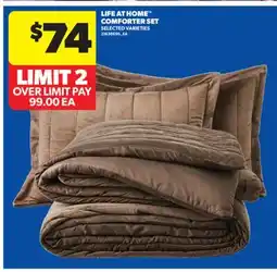 Real Canadian Superstore LIFE AT HOME COMFORTER SET offer