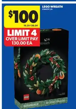 Real Canadian Superstore LEGO WREATH offer