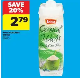 Real Canadian Superstore KOSA COCONUT WATER, 1000 ML offer