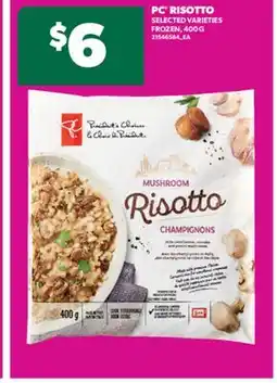 Real Canadian Superstore PC RISOTTO, 400 G offer