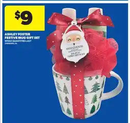 Real Canadian Superstore ASHLEY FOSTER FESTIVE MUG GIFT SET offer