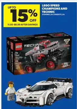 Real Canadian Superstore LEGO SPEED CHAMPIONS AND TECHNIC offer