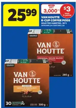 Real Canadian Superstore VAN HOUTTE K-CUP COFFEE PODS, 30' S offer
