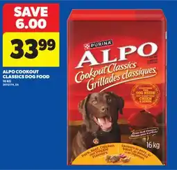 Real Canadian Superstore ALPO COOKOUT CLASSICS DOG FOOD, 16 KG offer