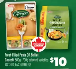 Real Canadian Superstore FRESH FILLED PASTA OR SKILLET GNOCCHI, 500G - 700G offer