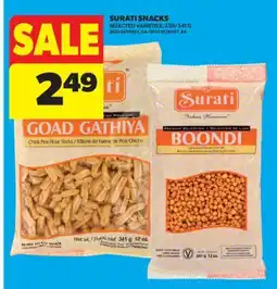 Real Canadian Superstore SURATI SNACKS, 250/341 G offer