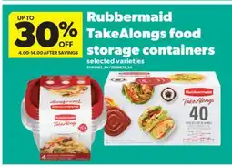 Real Canadian Superstore RUBBERMAID TAKEALONGS FOOD STORAGE CONTAINERS offer