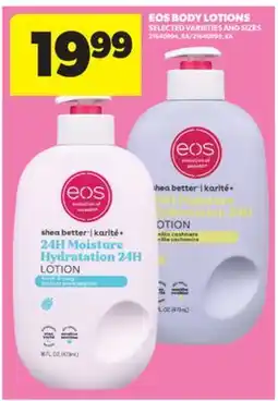 Real Canadian Superstore EOS BODY LOTIONS offer