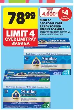 Real Canadian Superstore SIMILAC 360 TOTAL CARE READY TO FEED INFANT FORMULA offer