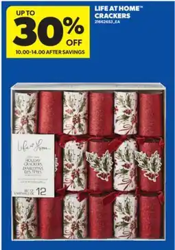 Real Canadian Superstore LIFE AT HOME CRACKERS offer
