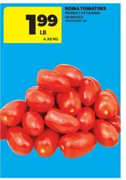 Real Canadian Superstore ROMA TOMATOES offer