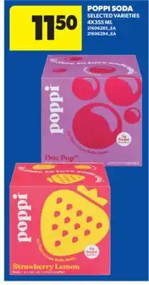 Real Canadian Superstore POPPI SODA, 4X355 ML offer