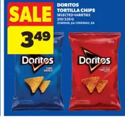 Real Canadian Superstore DORITOS TORTILLA CHIPS, 210/235 G offer