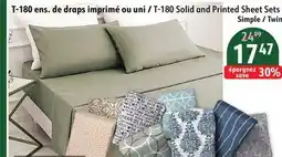 Sushi Shop T-180 Solid and Printed Sheet Sets offer