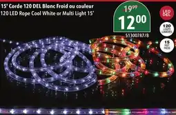 Sushi Shop 120 LED Rope Cool White or Multi Light 15' offer