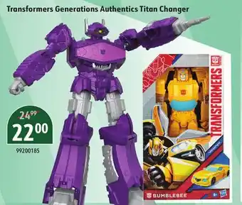Sushi Shop Transformers Generations Authentics Titan Changer offer