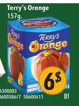 Sushi Shop Terry's Orange offer