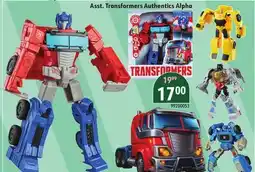 Sushi Shop Asst. Transformers Authentics Alpha offer