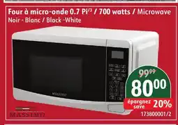 Sushi Shop 0.7 Pi 700 watts Microwave offer