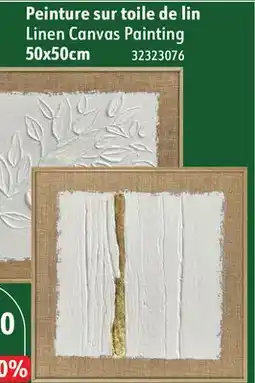 Sushi Shop Linen Canvas Painting 50x50cm offer