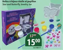 Sushi Shop Star and Butterfly Jewelry Jar offer