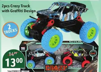 Sushi Shop 2pcs Crazy Truck with Graffiti Design offer